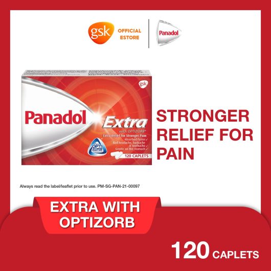 Panadol Extra with Optizorb 500mg, 120 caplets