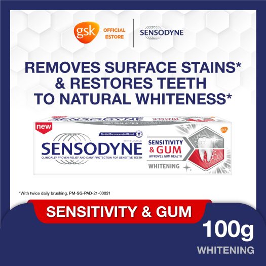 sensodyne sensitve gum tp whitening