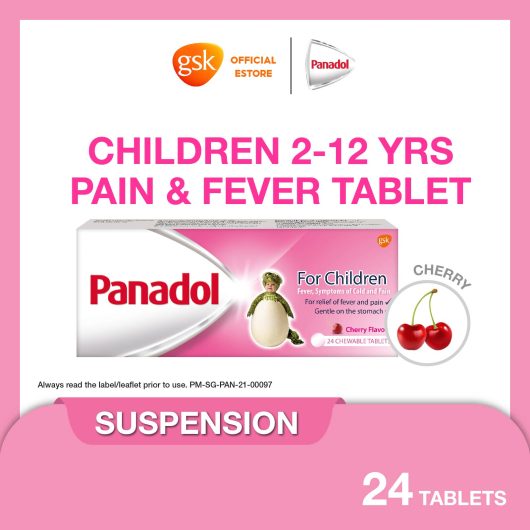 Panadol Chewable Children’s tablet, 120mg, 24 tablets