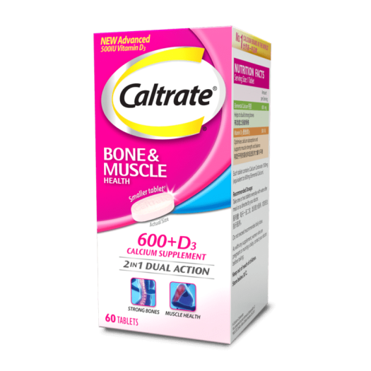 Caltrate Bone & Muscle Health 2 in 1 Dual Action