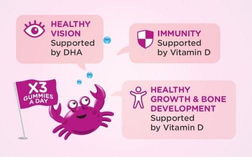 Healthy Growth & Bone Development Supported by Vitamin D