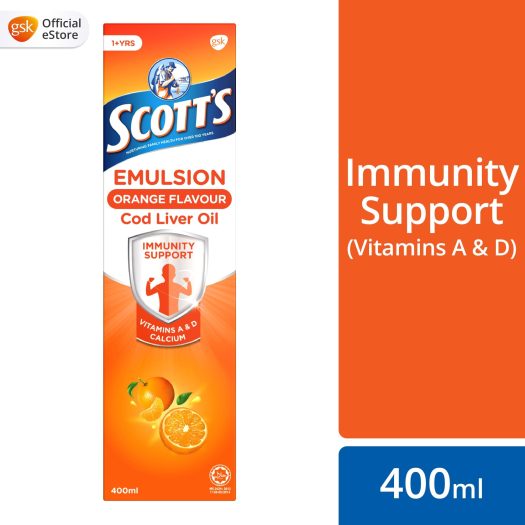 Scott's Emulsion Orange Flavour Cod Liver Oil